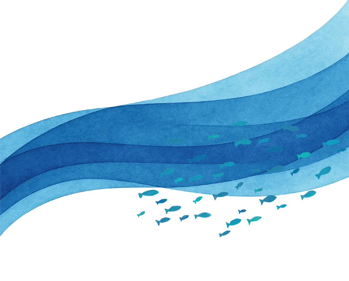 波のイラスト